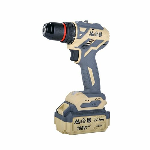 FengBao, аккумуляторная дрель-шуруповерт 1021С, 21В, без АКБ и ЗУ, в кейсе