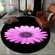 Коврик для гостиной, Diameter 60cm(23in), Фиолетовый