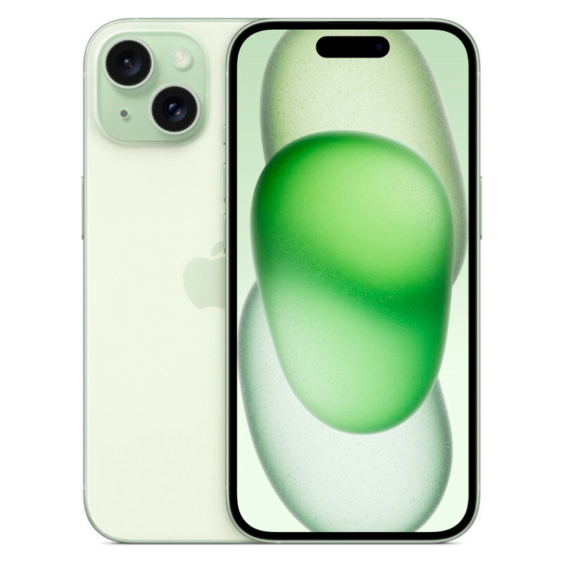 Смартфон Apple iPhone 15 128 ГБ, Dual: nano SIM + eSIM, зелeный