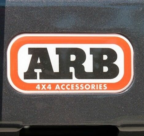Наклейка на передний бампер ARB, 94х43 мм, 215611SP
