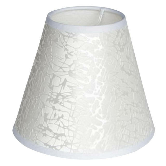 Абажур светпром ткань пленка ПВХ Е14х40Вт паутинка прищепка