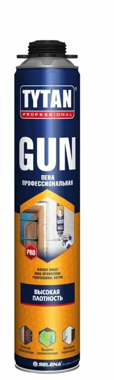 Пена монтажная TYTAN Professional GUN 750мл