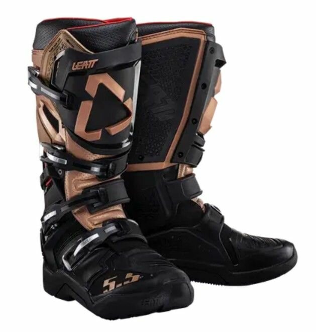 Мужские мотоботы LEATT 5.5 FlexLock Enduro Boot, Copper, размер 10