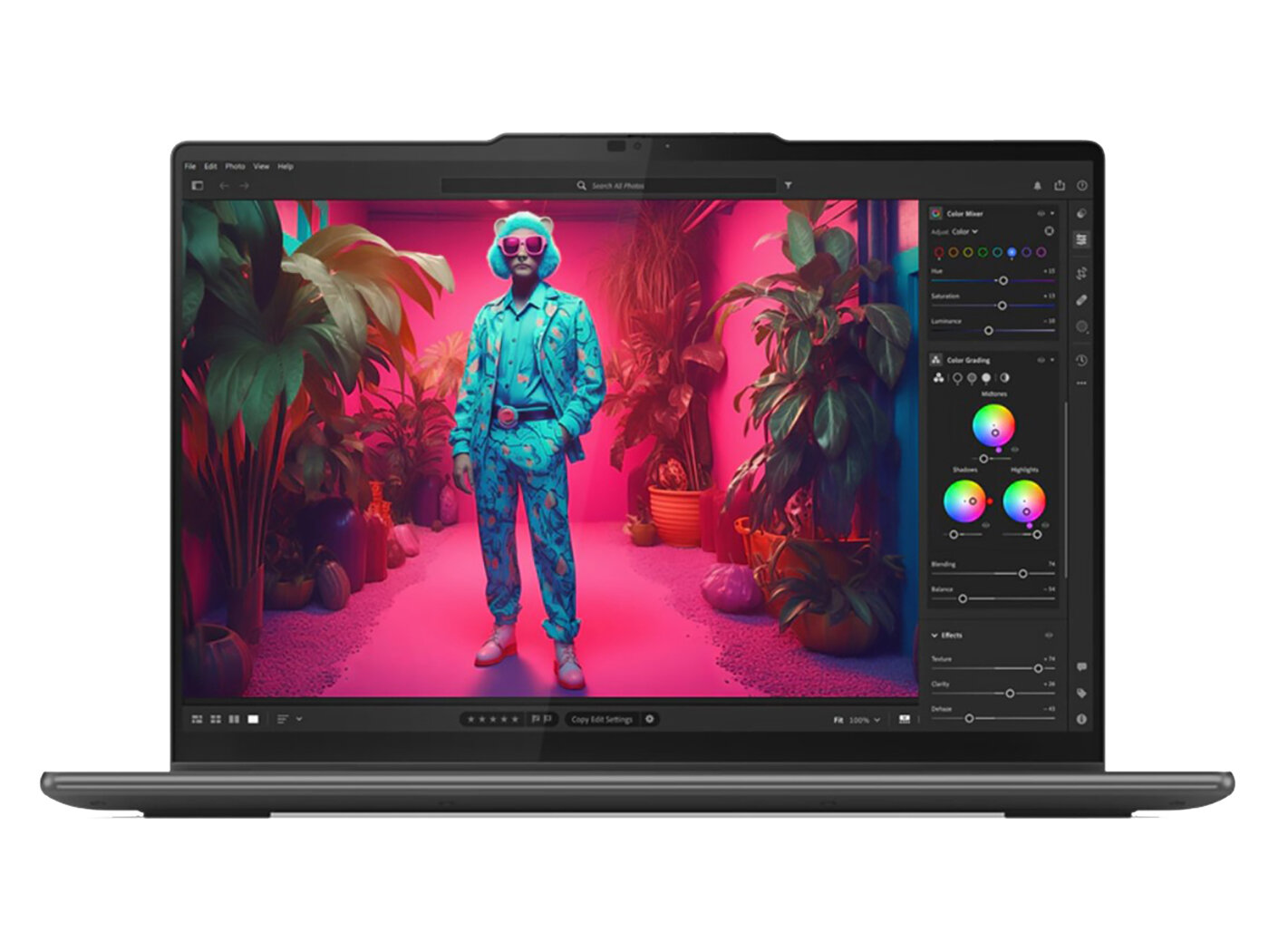 Ноутбук Lenovo Yoga 7 2-in-1 14AHP9 83DK006PRK (14", Ryzen 7 8840HS, 16 ГБ/ SSD 1 ТБ) Темно-серый
