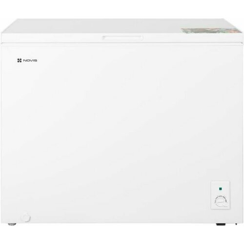 Морозильный ларь NOVIS NS-280RW, белый, обьем 280 л, габариты (ШхГхВ) 104x56x84 см