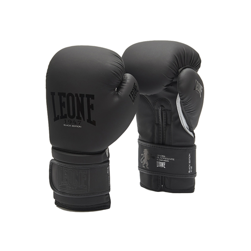 Боксерские перчатки Leone 1947 GN059 Black/White (10 унций)