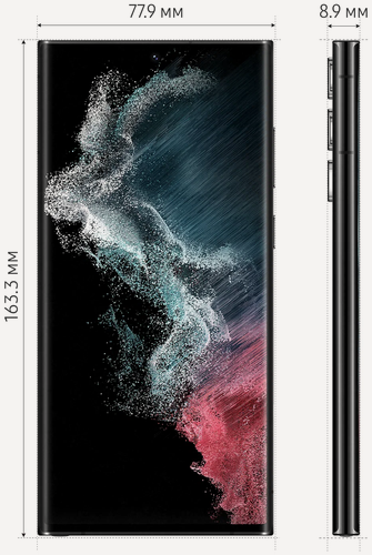 Изображение товара Смартфон Samsung Galaxy S22Ultra ,12GB/512GB , 5000mAh, 1nano SIM, черный
