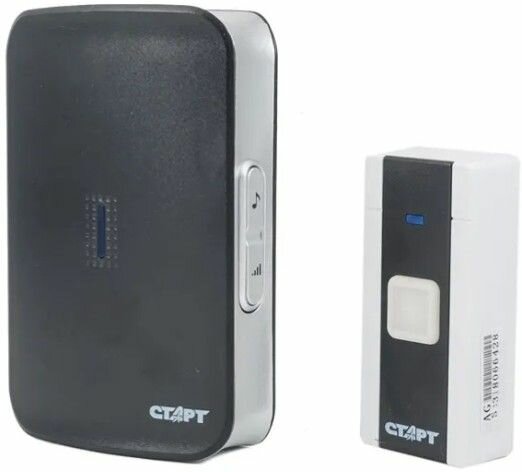 Беспроводной звонок старт 007 От батареи белый