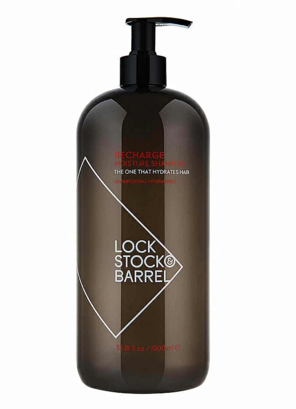 Lock Stock & Barrel Recharge Moisture Shampoo - Увлажняющий и Кондиционирующий Шампунь, 1000 мл — фото 1