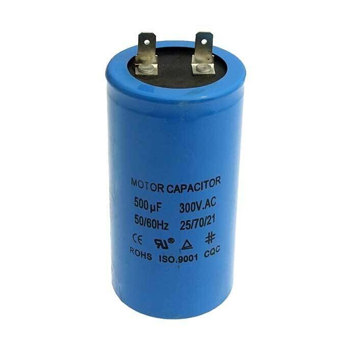 Пусковой конденсатор CD60 500uF (500 мкФ) 300V / SAIFU