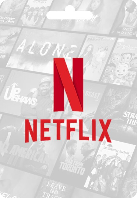 Подарочная карта Netflix 20 $ USD Долларов (регион: США) Цифровой код активации/пополнение счета