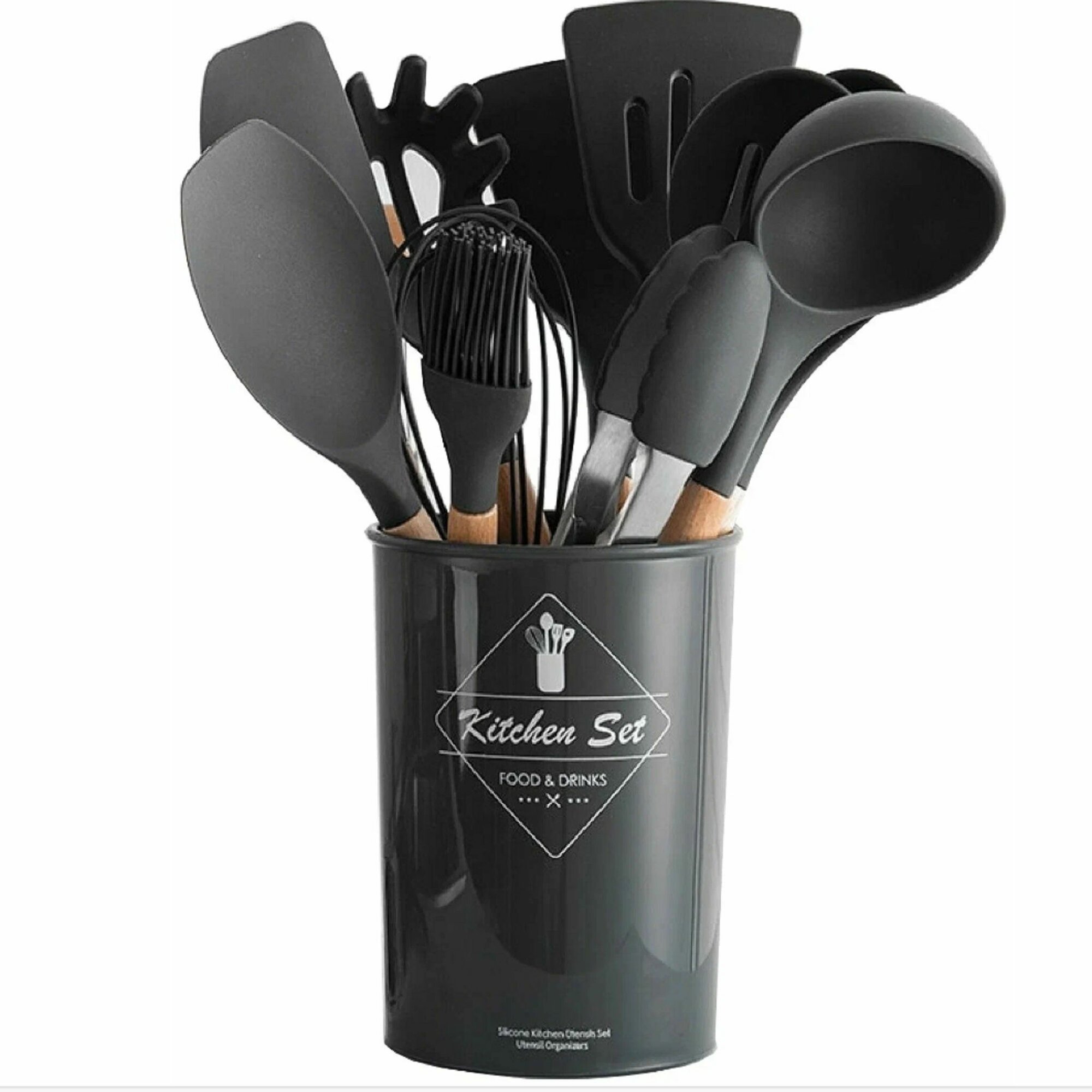 Набор кухонных принадлежностей Kitchen Set силикон (11 шт.)