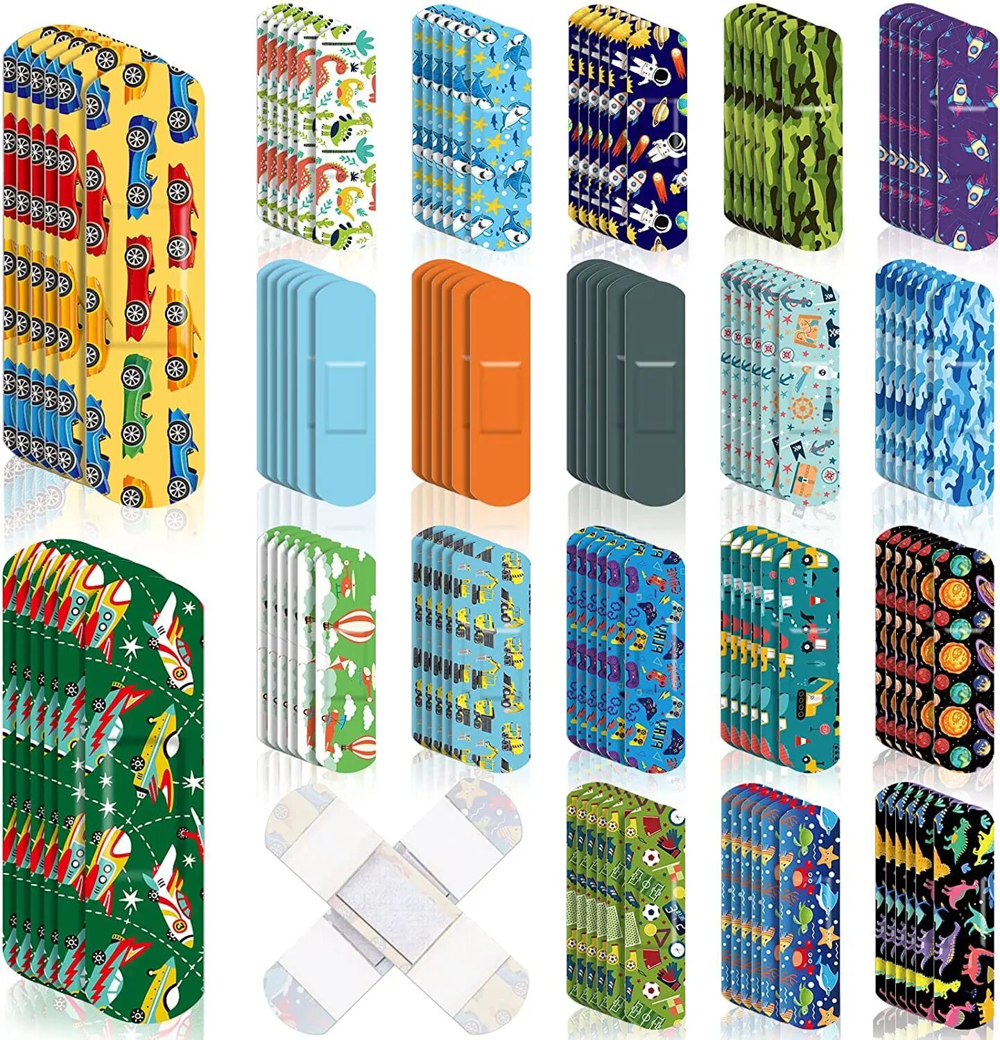 Картинки 10 шт, Детские пластыри с рисунком звездного неба, 10 pcs A