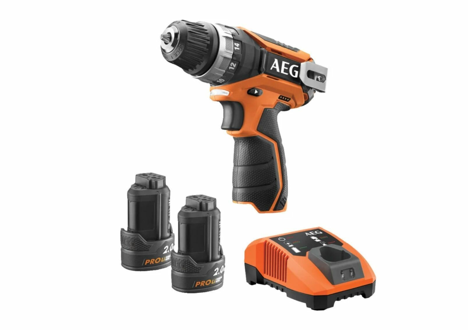 Аккумуляторная дрель-шуруповерт AEG BS 12C2 LI-202С 4935447867