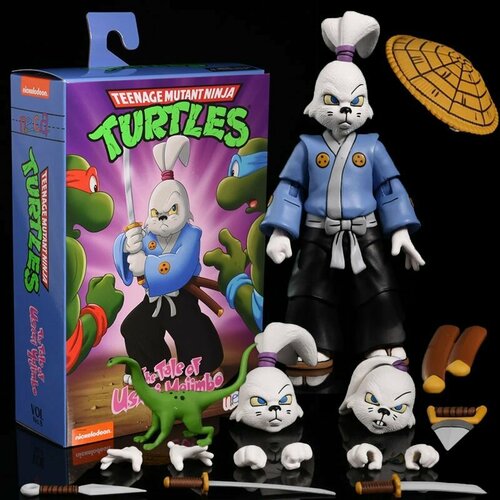 фото Подвижная фигурка усаги ёдзимбо из вселенной черепашки-ниндзя neca teenage mutant ninja turtles usagi yojimbo rabbit