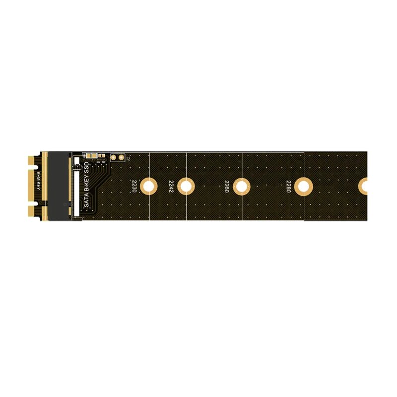 Адаптер M.2 SATA PCIE NVME h1111z, For m.2 SATA ssd