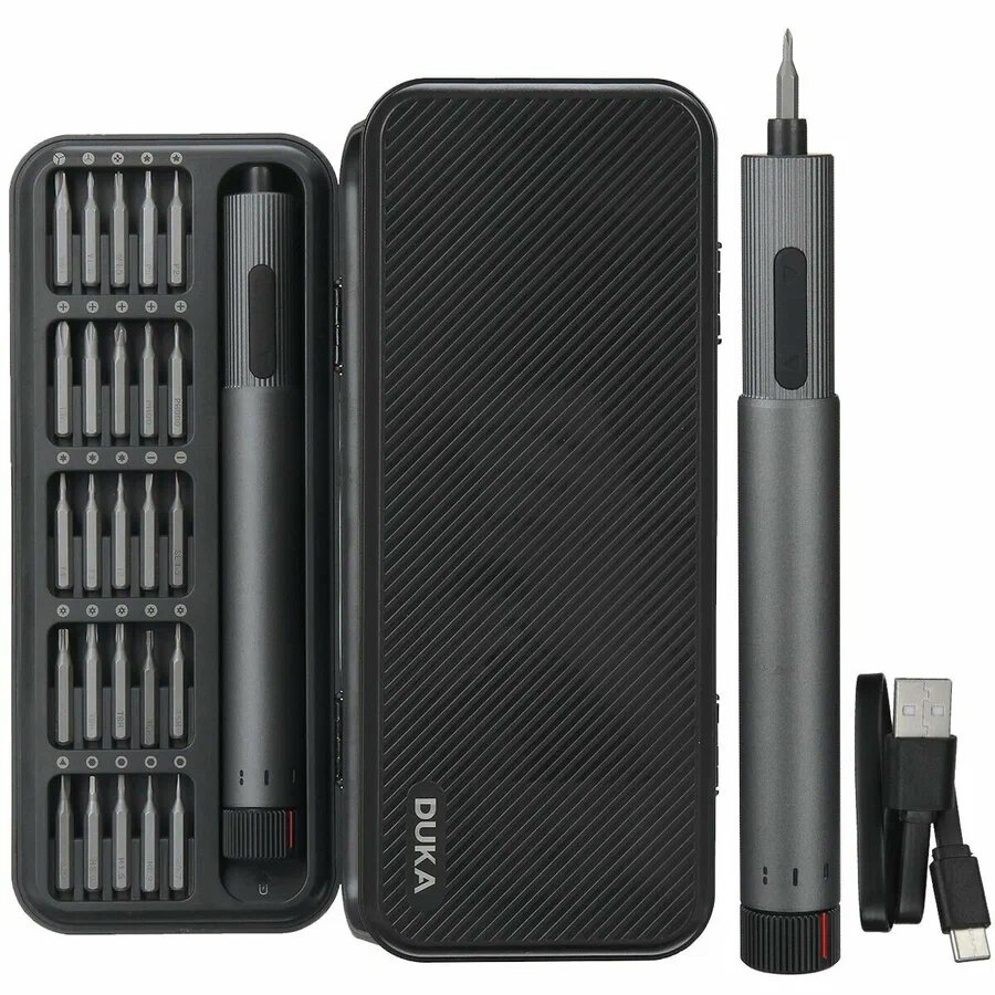 Электрическая отвертка ATuMan Duka E2 Electric Precisoon Screwdriver Set (25 бит) EU