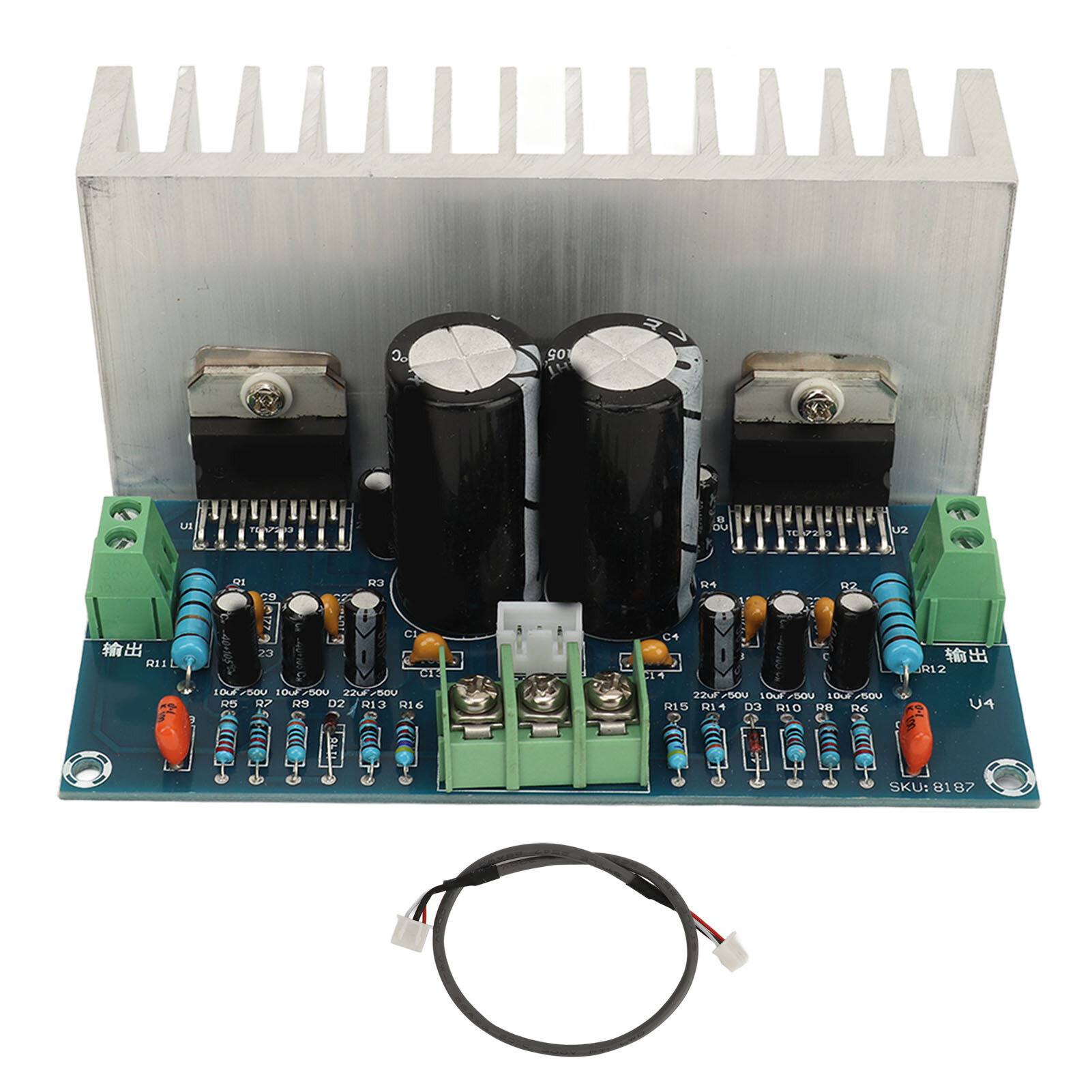 XH M210 TDA7293 Плата усилителя мощности 100 Вт и 100 Вт 2-канальная печатная плата Super Power Amp Board Модуль для HIFI AV от 12 до 32 В