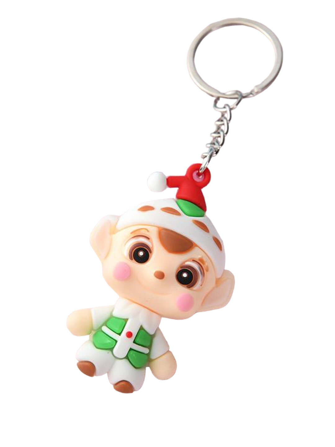 Брелок "Новый год" отличный подарок, силиконовый, новогодний, 1 шт