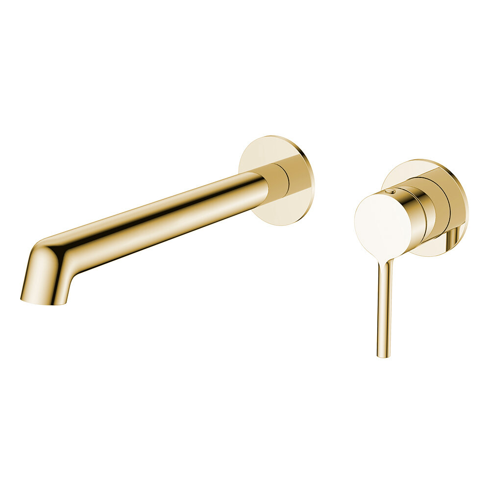 Смеситель для раковины Raglo R20.11.03, материал латунь, цвет золотой сатин