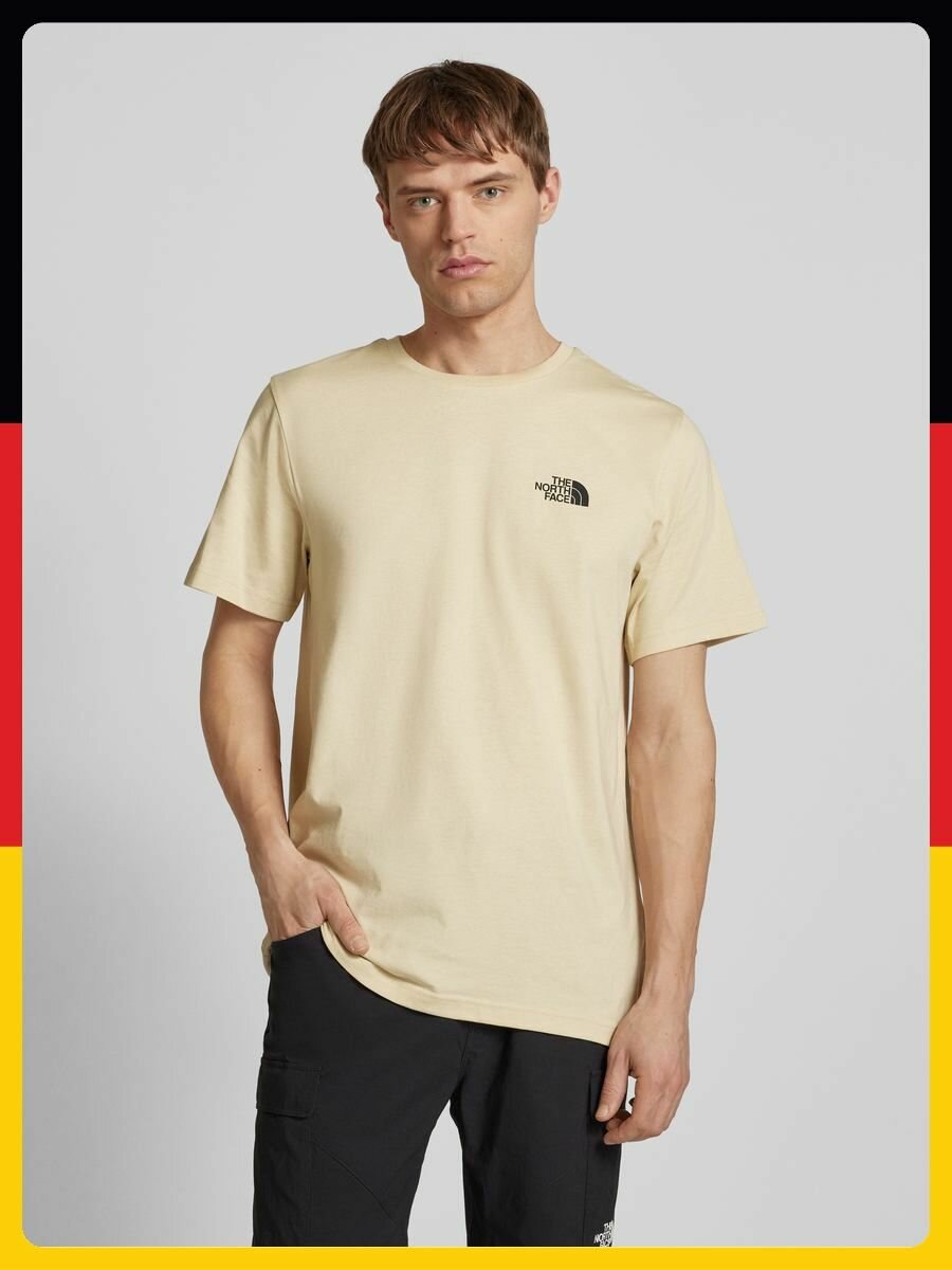 Футболка спортивная The North Face, размер L, бежевый