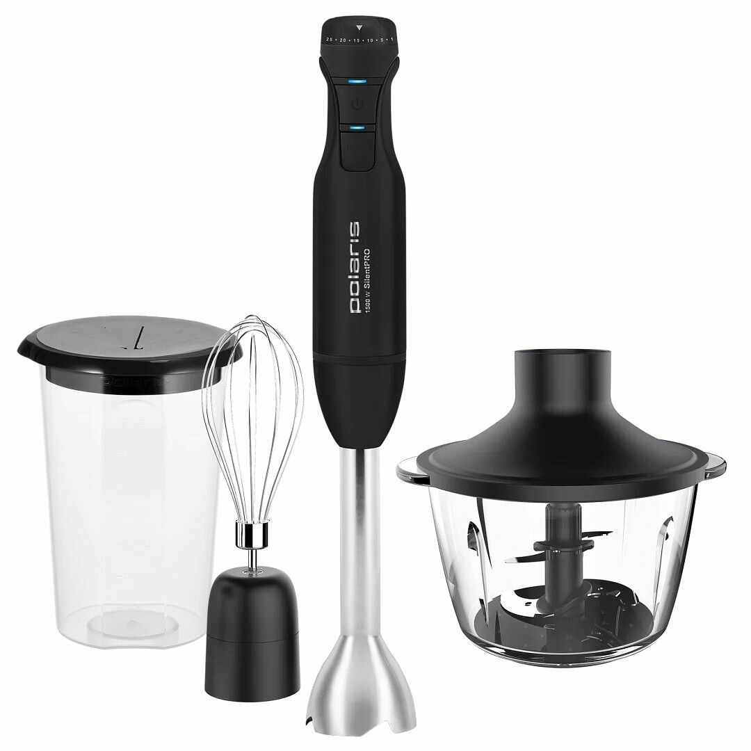 Блендер погружной Polaris PHB 1510GL Silent (21227) черный