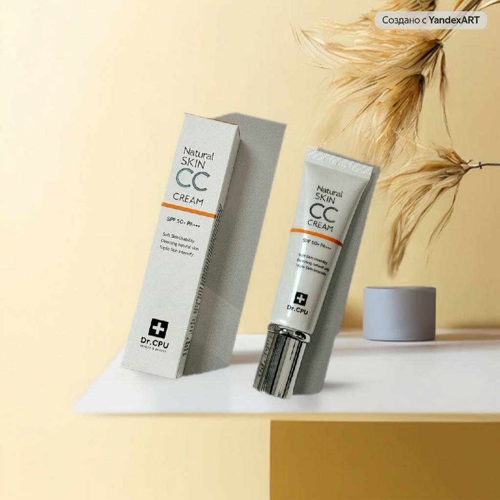 Djolis CC крем от Dr CPU обеспечивает широкий спектр SPF 50+ — фото 1