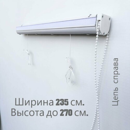 фото Карниз для римских штор с цепочным управлением 235 см, управление справа. дон карнизон