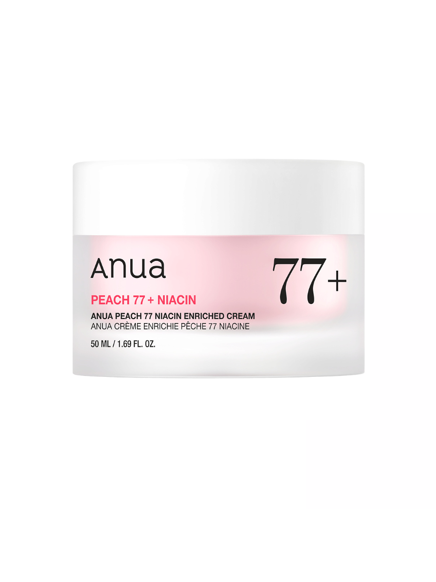Смягчающий крем для лица с экстрактом персика и ниацинамидом ANUA Peach 77  Niacin Enriched Cream