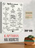Картина на холсте "Правила кухни", для дома, 30*40, А3 формат