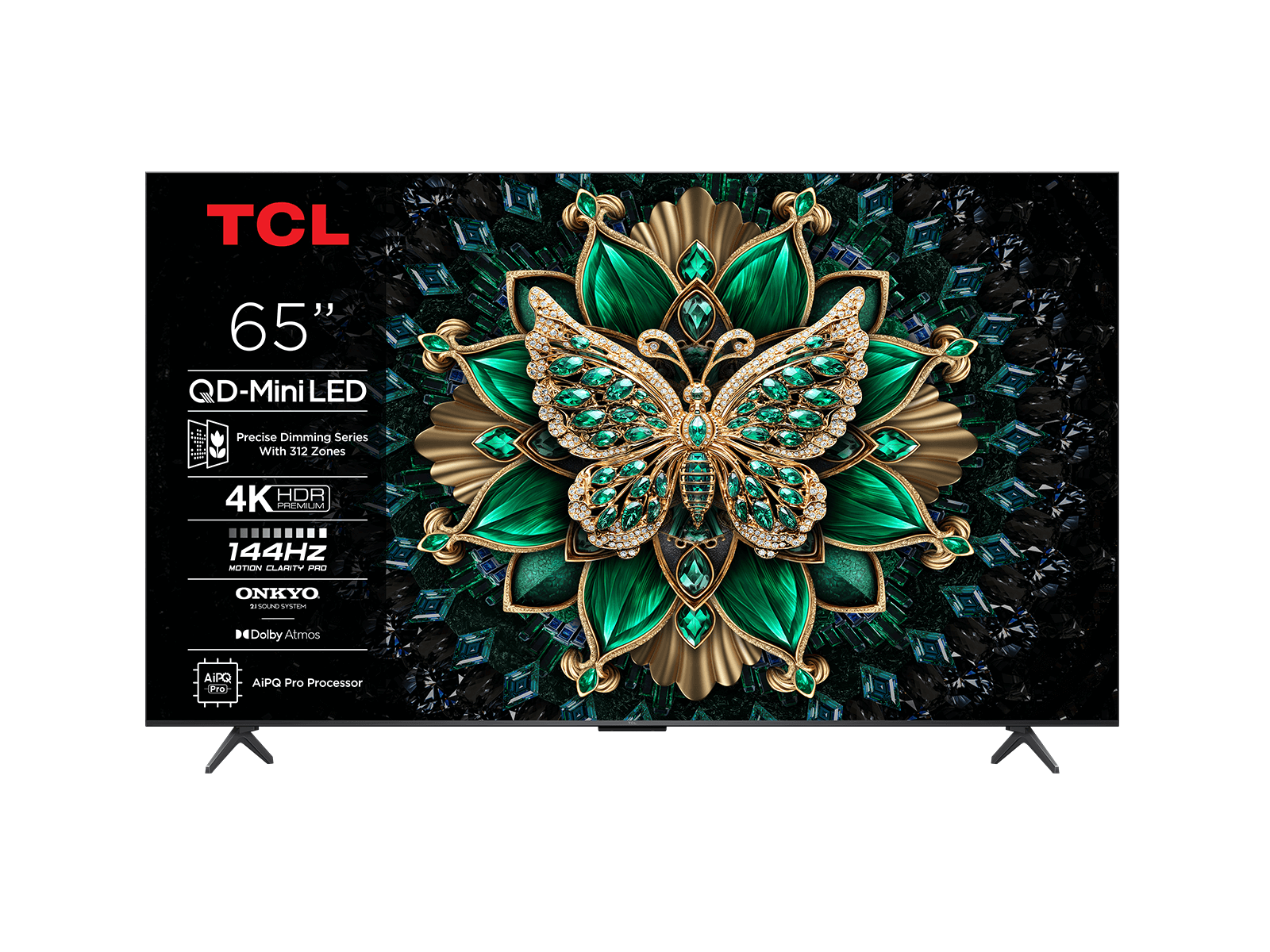 Телевизор TCL 65C6K, 65-дюймовый QD-mini LED, частота обновления 144 Гц