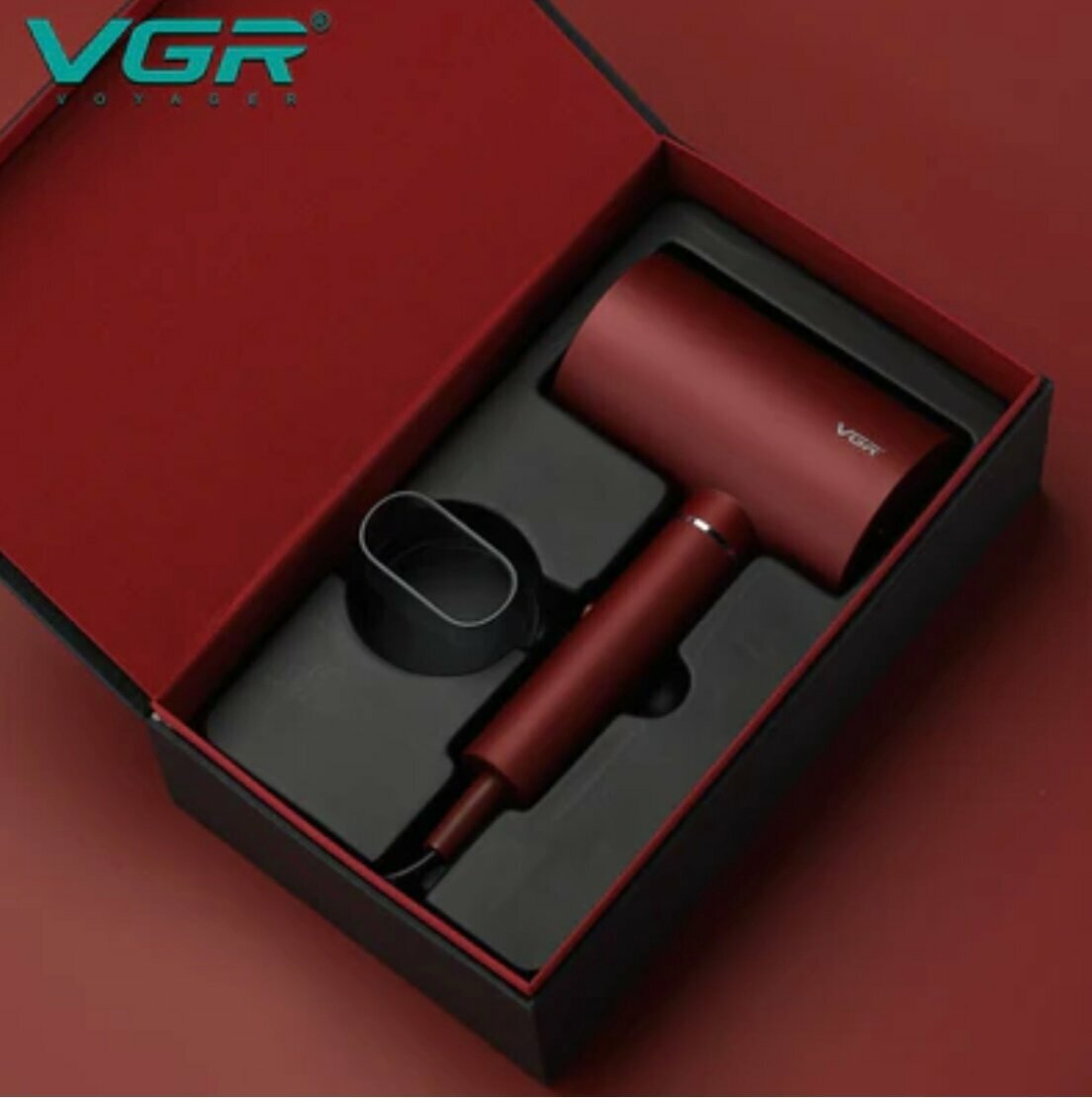 Фен VGR V-431, для профессиональной укладки, ионизация, 2 скорости