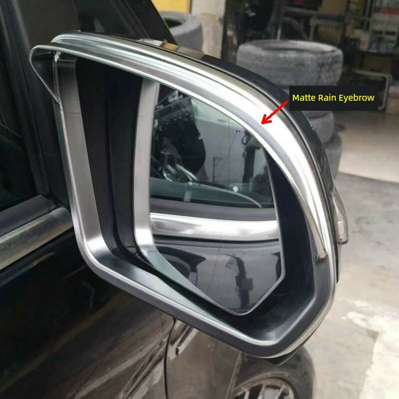 Дождевик для зеркал Mercedes V-Class V300/VITO 116/V260, пара, серебристый, для моделей 2016-2025