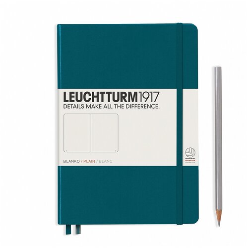 Записная книга Leuchtturm1917 359698 океан A5, 124 листа