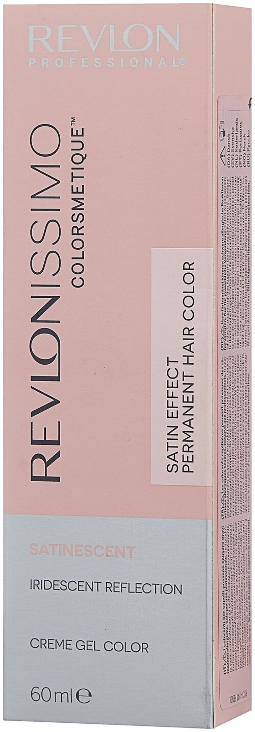 Revlon Professional Revlonissimo Colorsmetique Satinescent стойкая краска для волос, 212 глубокий жемчуг