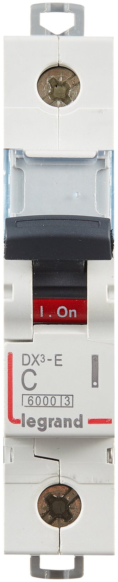 DX3-E 407256 Автоматический выключатель однополюсный 1А (6 кА, C) Legrand - фото №2