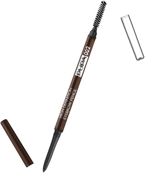 Pupa Карандаш для бровей High Definition Eyebrow Pensil, оттенок 002, коричневый