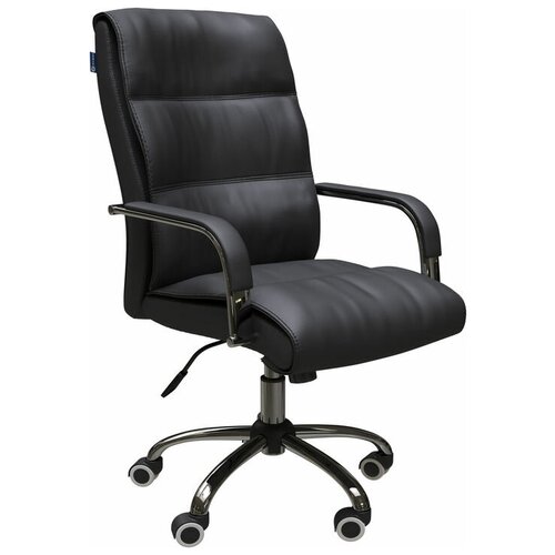 Кресло для руководителя Alsav кресла AL 750, обивка: искусственная кожа, цвет: экокожа черная