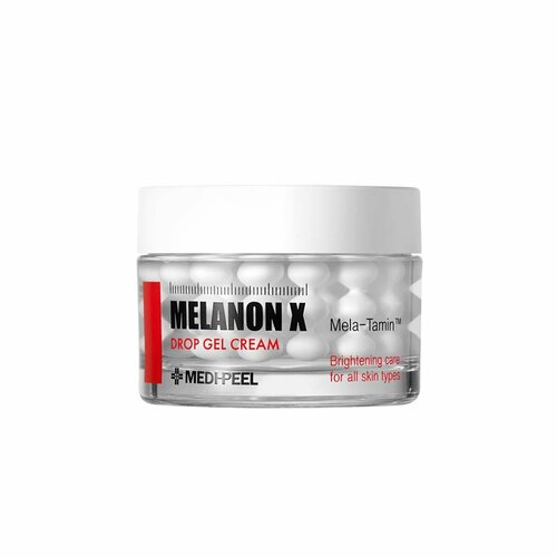 MEDI PEEL Крем для лица Melanon x Drop Gel Сream успокаивающий капсульный фито крем medi peel phyto cica nol b5 calming drop gel cream