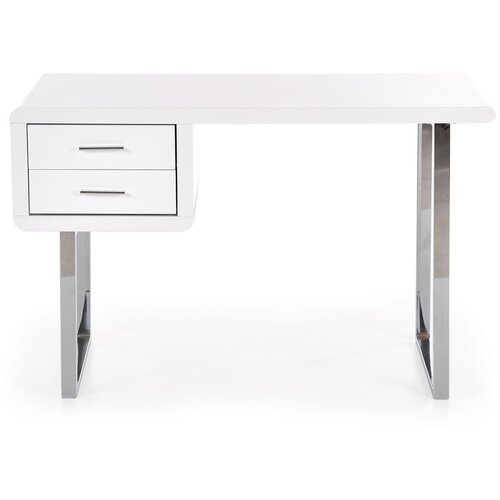 Стол компьютерный Halmar B-30 (белый/хром)