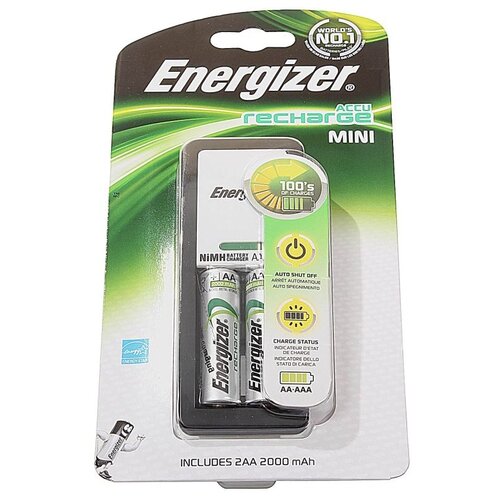 фото Зарядное устройство energizer recharge mini (2aa/aaa)