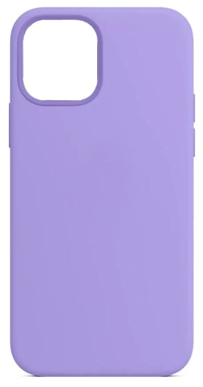 Силиконовый чехол Silicone Case для iPhone 12 mini 5.4" сиреневый