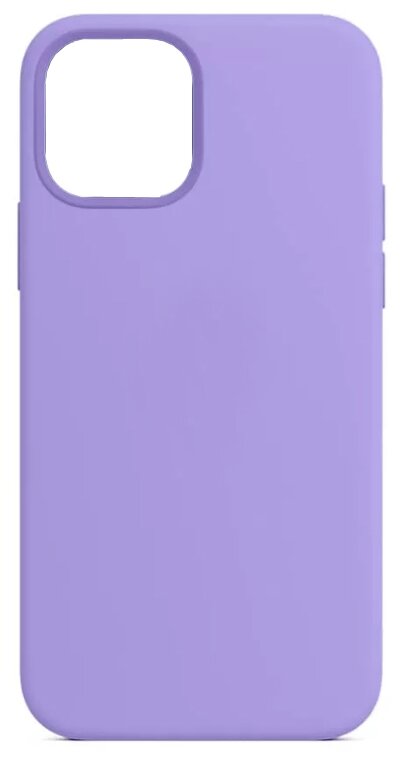 фото Силиконовый чехол Silicone Case для iPhone 12 mini 5.4", сиреневый
