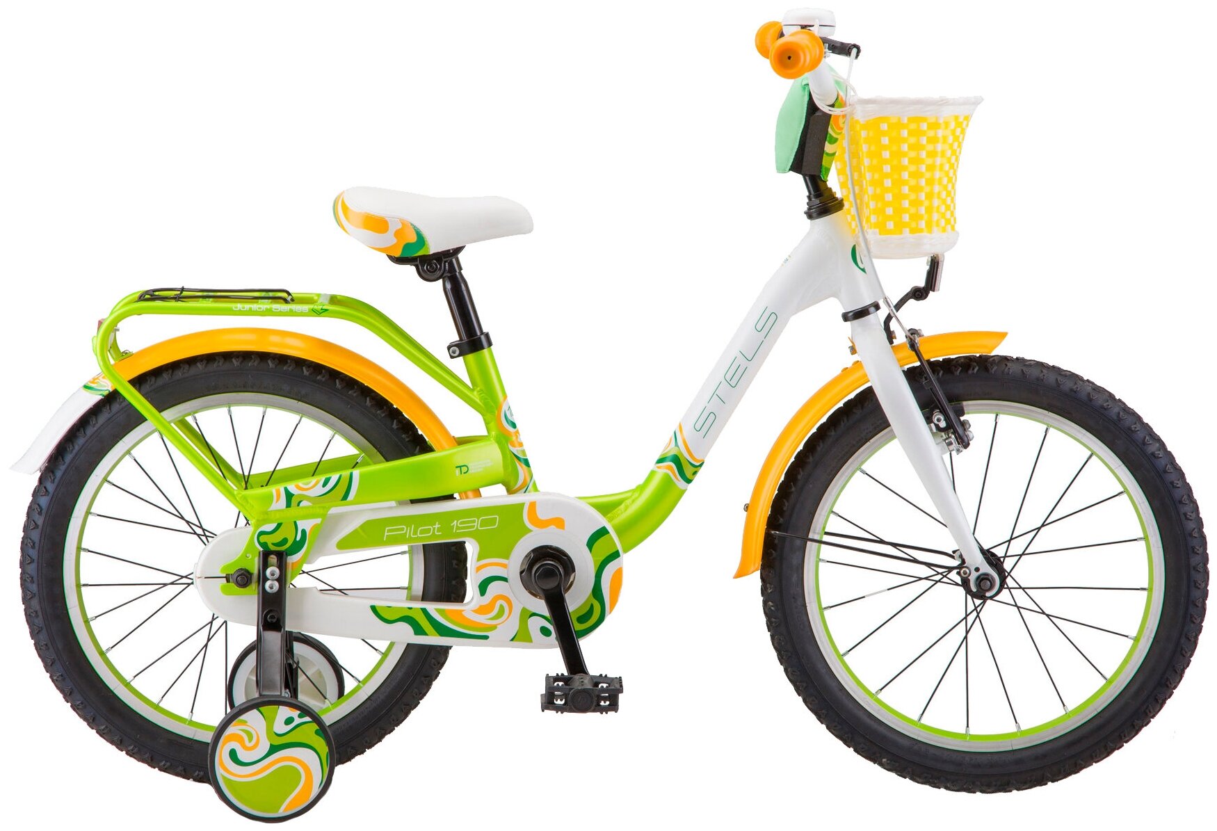 Детский велосипед Stels Pilot 190 18 V030 (2019) зеленый Один размер