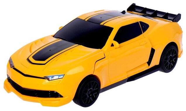 Робот-трансформер MZ Chevrolet Camaro 1:14 2313P, желтый