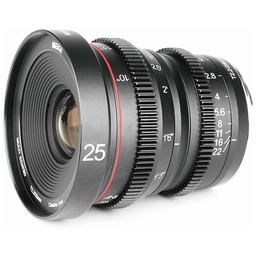 Объектив Meike 25mm T22 Cinema Lens MFT mount 2999000₽