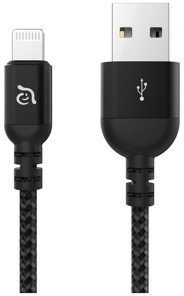 Adam Elements PeAk III Lightning-USB, 1.2 м, чёрный