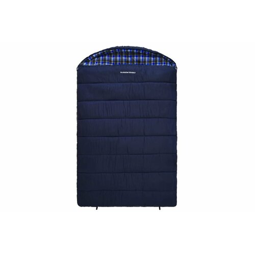 Двухместный спальный мешок с фланелью Jungle Camp Glasgow Double цвет синий 70962