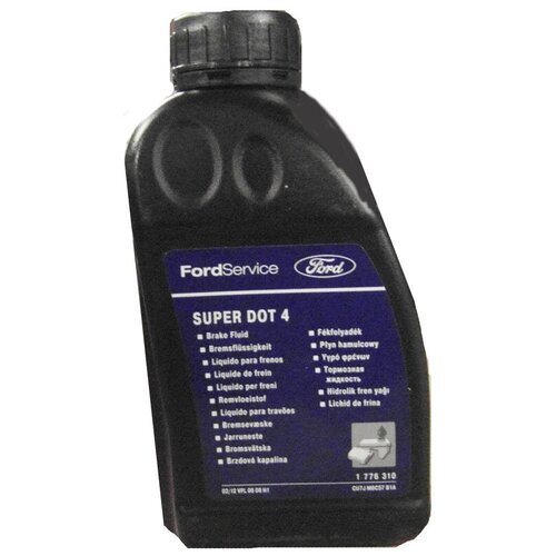 Жидкость тормозная Ford Super Dot 4, 0,5л