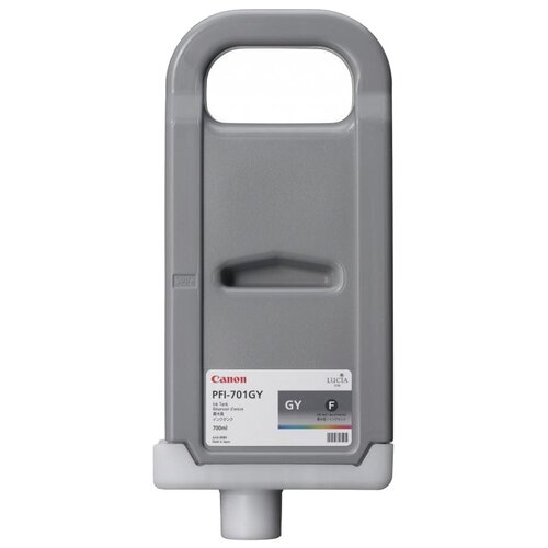 Картридж Canon PFI-701GY (0909B005), 700 стр, серый